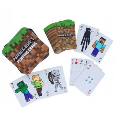 Image 2 of Minecraft Playing Cards in a Tin (£7.99)
